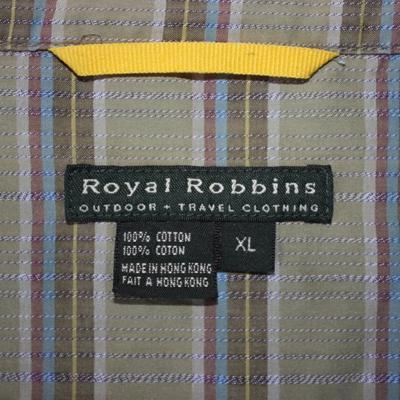 Royal Robbins Short Sleeve Outdoor / Travel Shirt - Picture 3 of 6